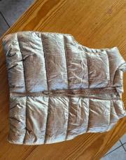 Veste ss manche fourrée 80 cm 