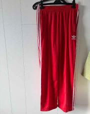 Pantalon adidas rouge