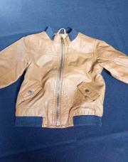 Blouson cuir Kitouchoune - 9m - 1A