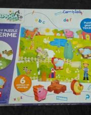 Puzzle animaux + 6animaux