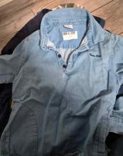 Chemise jeans 8 ans 