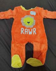 Pyjama orange Lion 