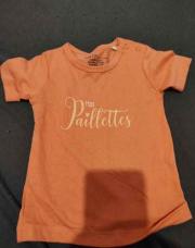 Tee shirt miss paillettes 