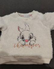 Pull blanc doudou