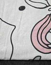 Housse de couette+ taie LICORNE 