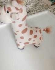 Peluche bébé girafe