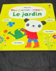 LIVRE IMAGIER DU JARDIN