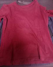 Tshirt manches longues bordeau 110.116