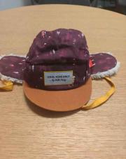 Casquette fourrée 