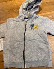 Gilet gris 12 mois 