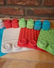 Jeu tactile pour bébé en silicone