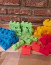 Lego en silicone jeu de construction