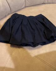 Jupe plissée 14 ans bleu marine 