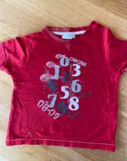 T-shirt rouge obaibi 18m