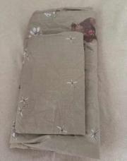 Housse de couette + taie d’oreiller 