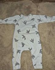 Pyjama oiseaux bleu