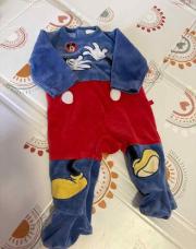 Pyjama bleu et rouge 