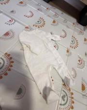 Pyjama blanc à pois 