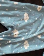Pyjama bleu nuage 0/1m