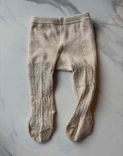 B bas collant beige paillette 3 M