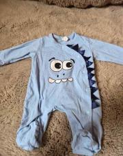 Pyjama monstre bleu