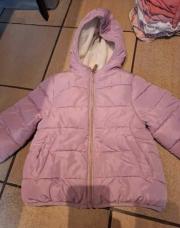 Manteau mauve 3 ans