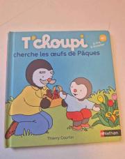 Tchoupi oeufs de paques