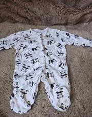Pyjama panda arc en ciel 