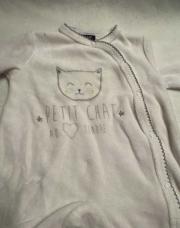 Pyjama kiabi 1 mois petit chat 
