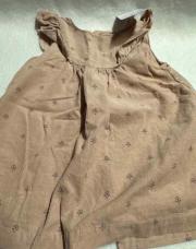Robe velours Zara 3/6 mois 