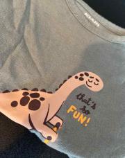 Sweat Dino trotinette 