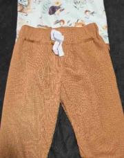 Pantalon + body 0/3m