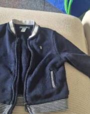 Gilet obaibi marine taille 12 mois 