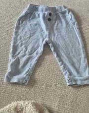 Pantalon bleu ciel 12 mois 