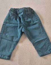 Pantalon vert sapin taille 12 mois 
