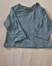 T-shirt vert sapin 12 mois 