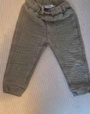 Pantalon chaud kaki 12 mois molletonné 