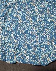 Robe bleu a pois 50
