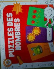 Jeu puzzle des nombres
