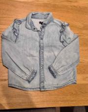 N. Chemise jeans TAILLE PETIT!Kiabi T.5ans