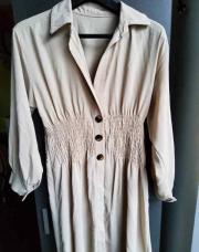 Robe beige 40 