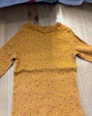 Blouse jaune moutarde kiabi 