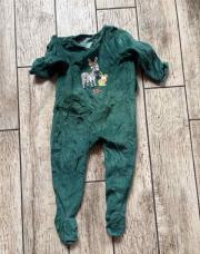 Pyjama vert zèbre 