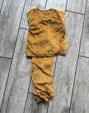 Pyjama 2 pièces ocre  