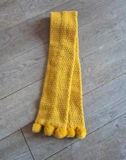 Echarpe jaune